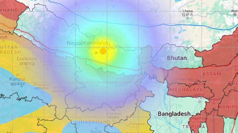 सिन्धुपाल्चोक भूकम्प : काठमाडौंमा भागदौड गर्दा २ जना घाइते