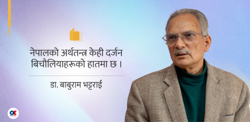 ‘राजनीतिक दलहरू राज्य दोहन गर्न र कार्यकर्ता पाल्न केन्द्रित छन्’