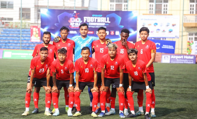 केपी एफसी केपी ओली कप फुटबलको सेमिफाइनलमा
