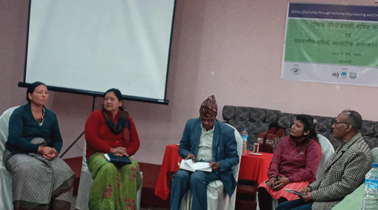 पर्यावरणीय कृषि प्रवर्द्धन गर्दै कृषक समूह महासंघ