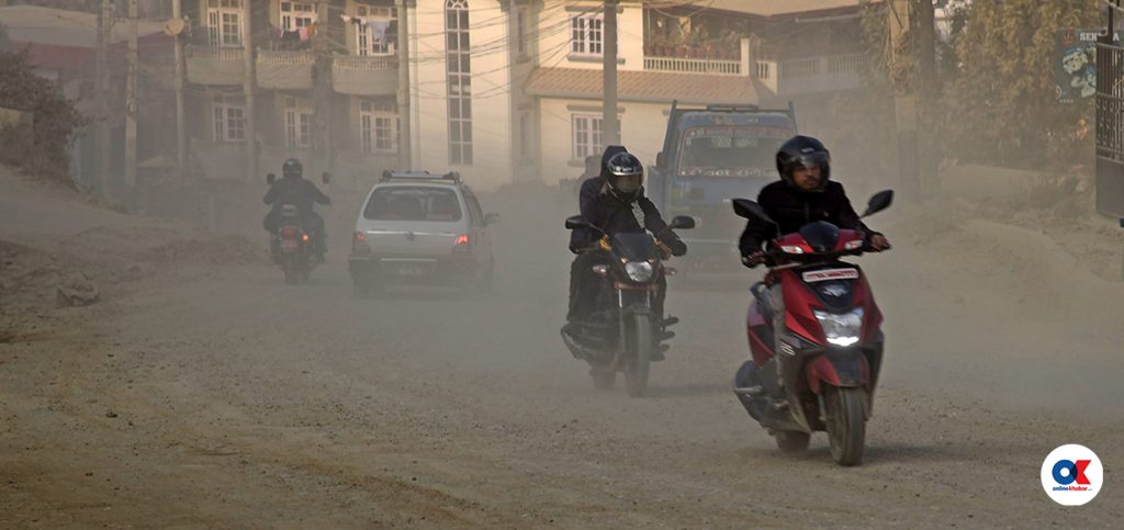 ५५३ सवारीको प्रदूषण छड्केमा १७३ वटा फेल