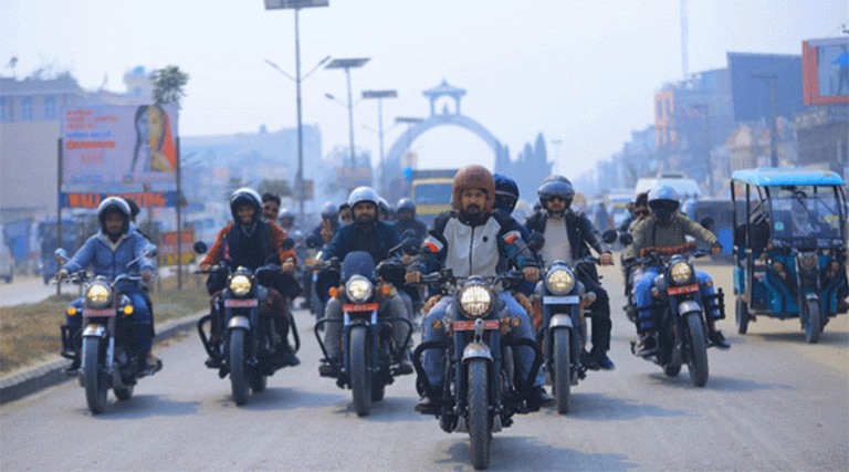 रोयल इनफिल्ड महाराइड : जनकपुरदेखि सिन्धुलीसम्म रोमाञ्चक यात्रा