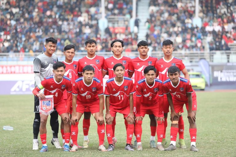 मैत्रीपूर्ण खेलमा नेपाली युवा टोली पराजित