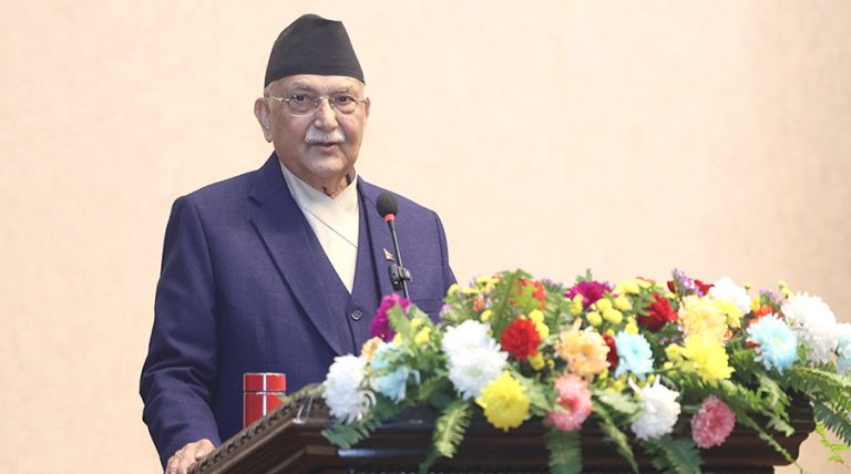 ‘करुणा’ सत्य लिखतमा आधारित छ : प्रधानमन्त्री ओली