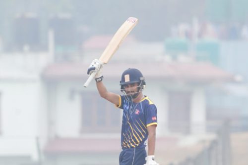 इशान र रितको विस्फोटक शतकमा काठमाडौंको विशाल योगफलसहित फराकिलो जित