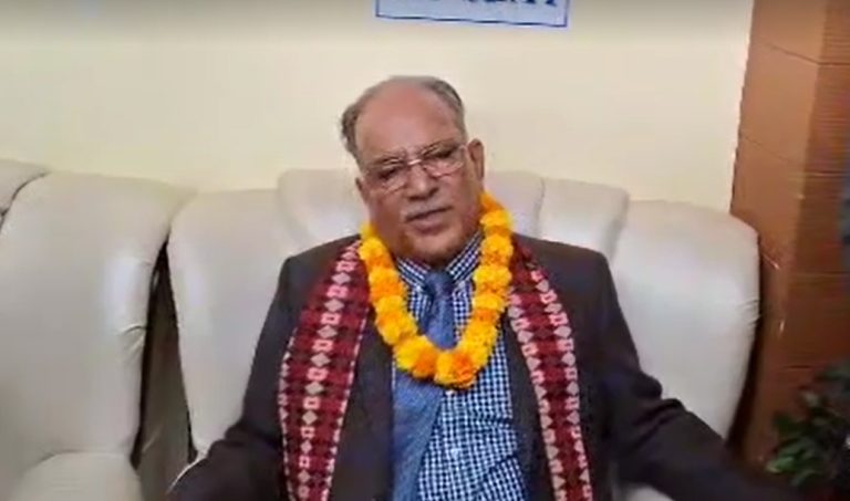 नेतृत्वमा केपीजी रहँदासम्म वामपन्थी एकता हुने स्थिति छैन : प्रचण्ड