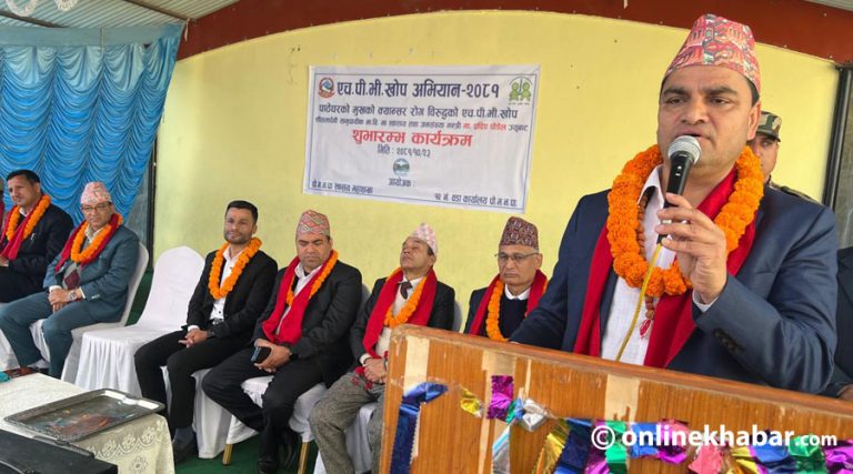 क्यान्सरका बिरामीलाई किमो नि:शुल्क गर्छौं : स्वास्थ्यमन्त्री पौडेल