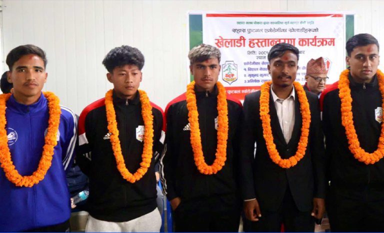 सहारा एकेडेमीका ६ खेलाडीले ब्रिगेड ब्वाइजबाट बी डिभिजन लिग खेल्ने