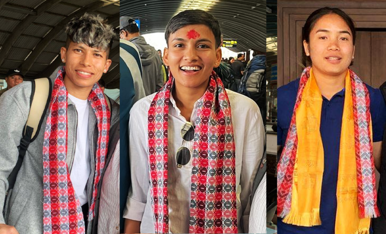 सावित्रा र रेखा क्लब फुटबल खेल्न फर्किए, एन्जिला शुक्रबार जाने