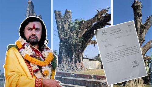 धर्मको आवरणमा विवादित कृष्णमूर्ति : पोखराका रूख मठार्न राज्य नै सहयोगी