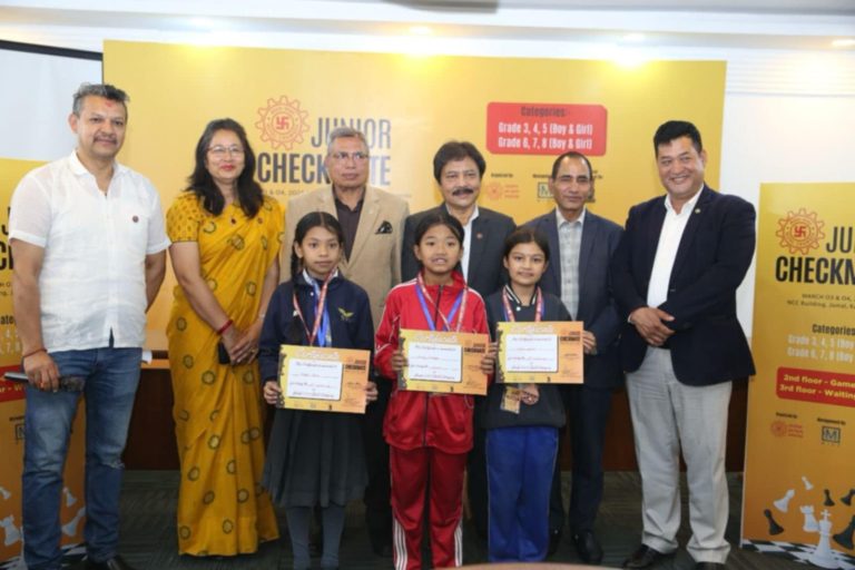 एनसीसी जुनियर चेकमेट चेस प्रतियोगिता २०२५ सम्पन्न