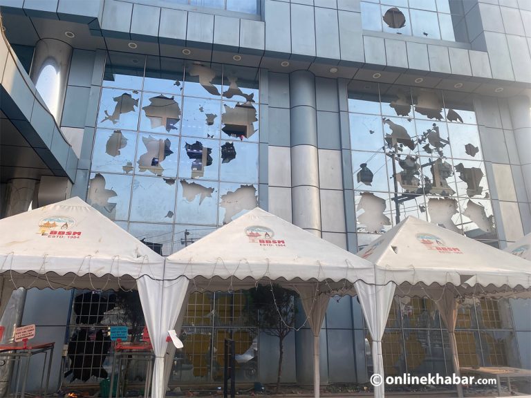 राजावादीको लुटपाट, तोडफोडमा भाटभटेनीको क्षति मूल्याङ्कन ८० लाख ३३ हजार