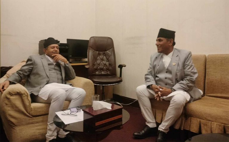 सभामुख र राष्ट्रिय सभा अध्यक्ष छलफलमा