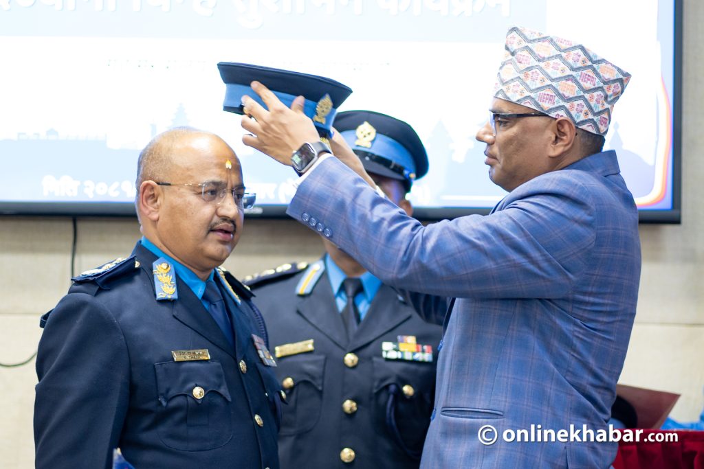 प्रहरीमा सुधार आवश्यक छ, अब साइत कुरेर बस्ने समय छैन : नवनियुक्त आईजी थापा