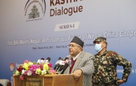 चीनसँगको सहकार्यलाई प्रगाढ बनाउनुपर्छ : सभामुख घिमिरे
