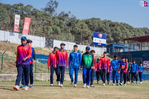 नेपाली यू-१९ टोलीले दिल्लीको टोलीसँग शृंखला खेल्ने