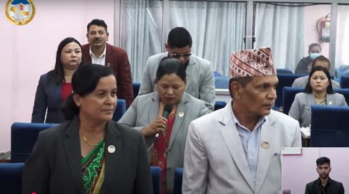 बोल्दै नबोलेको शब्दप्रति गरिएको नियमापत्ति रेकर्डबाट हटाउन माओवादीको माग