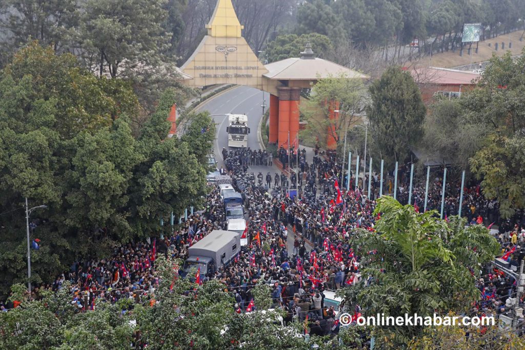 राप्रपालाई काठमाडौं महानगरले गर्‍यो एक लाख जरिवाना
