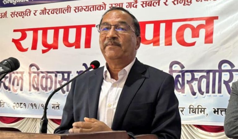 दलहरुको अकर्मण्यता संघीयता, धर्मनिरपेक्ष र गणतन्त्र असफल : कमल थापा