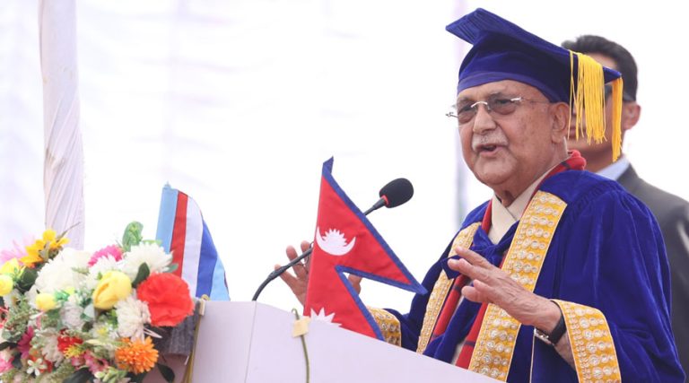 उद्यमशीलता सिर्जना गर्ने शिक्षा नभए मुलुक पछि पर्छ : प्रधानमन्त्री ओली