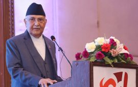 हाहाहुहु गर्दैमा व्यवस्था परिवर्तन हुँदैन : प्रधानमन्त्री ओली