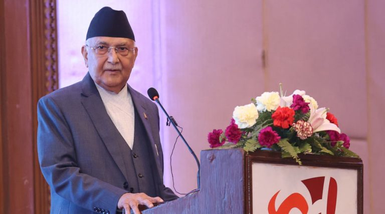 हाहाहुहु गर्दैमा व्यवस्था परिवर्तन हुँदैन : प्रधानमन्त्री ओली