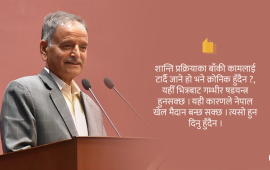 शान्ति प्रक्रियाबारे सरकारलाई सिटौलाका प्रश्नैप्रश्न