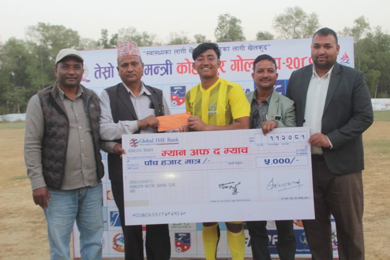 कोहलपुर गोल्डकप : घानाको क्लबलाई हराउँदै काँक्रेविहार सेमिफाइनलमा