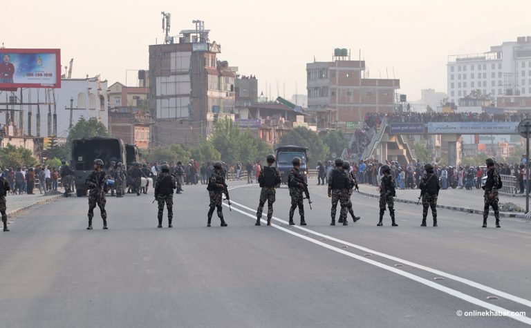 काठमाडौंका पाँच क्षेत्रमा कर्फ्यू आदेश