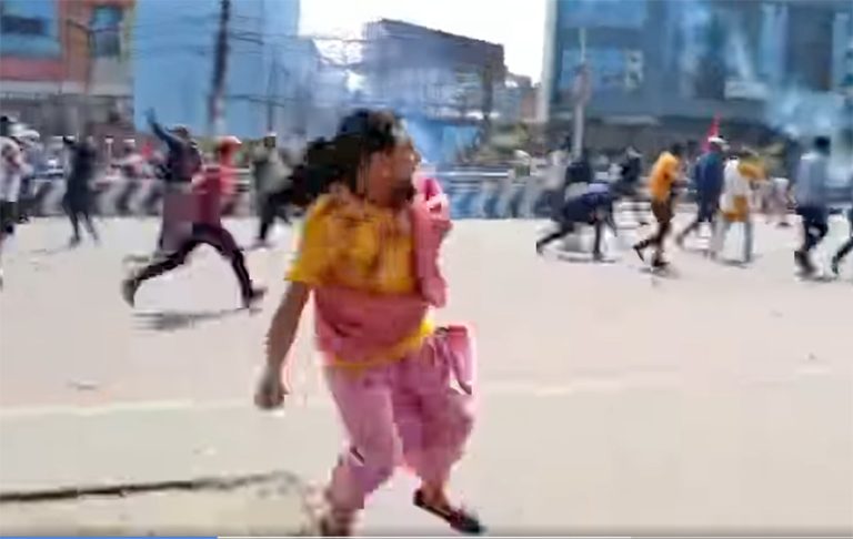 राजावादी आन्दोलनमा सहभागी विवादास्पद धर्मगुरु खतिवडा पक्राउ