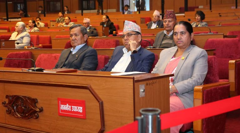 सुशासन विधेयकमाथि संशोधन प्रस्ताव खुला