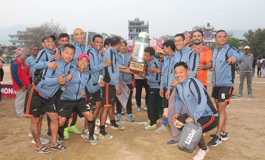 नतिजा उल्ट्याउँदै किङकमले जित्यो दशौं राष्ट्रिय हेटौंडा भेट्रान्स कपको उपाधि