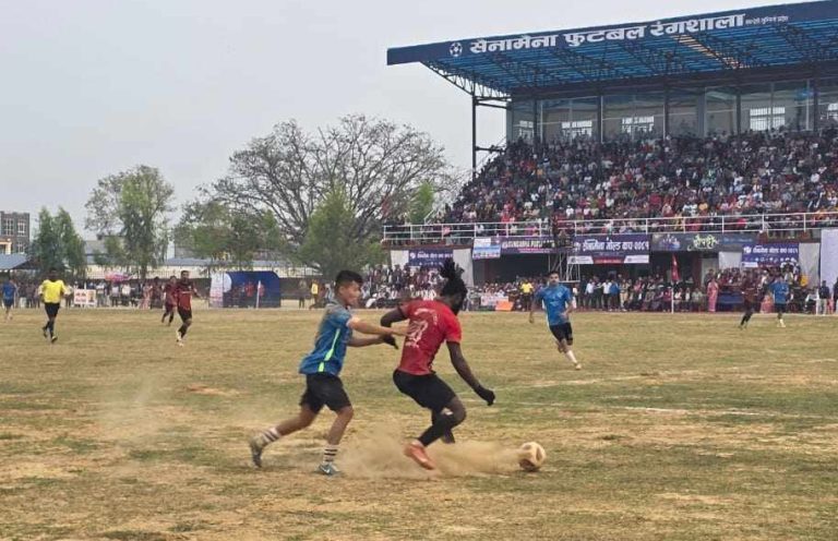 अभिषेक चर्ज रजहर सैनामैना गोल्डकपको फाइननलमा