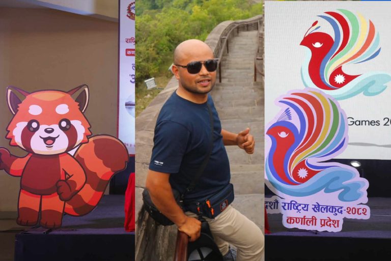 को हुन् दशौं राष्ट्रिय खेलकुदको लोगो र मस्कट बनाउने विकास ?