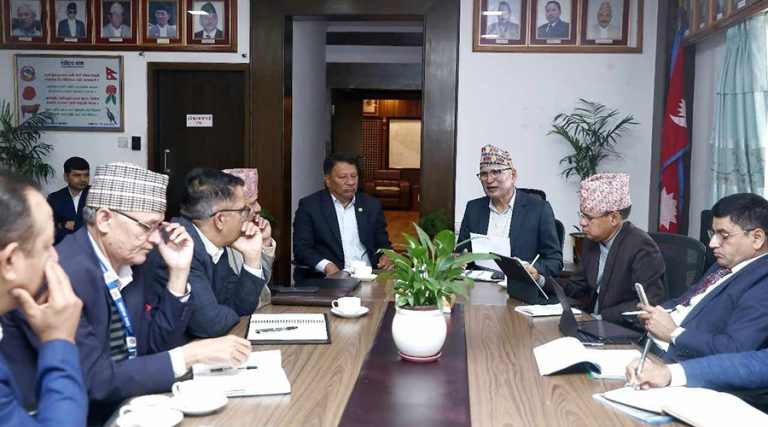 नयाँ बजेटबारे सहरी र ऊर्जा मन्त्रालयसँग छलफल