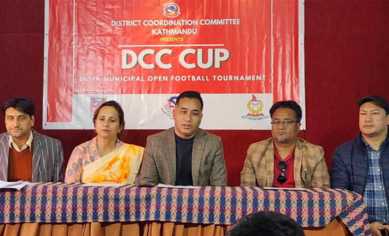 काठमाडौं जिल्ला अन्तर पालिका फुटबल प्रतियोगिता हुने
