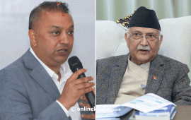 प्रधानमन्त्रीलाई गगनको आग्रह : घुस काण्डमा मुछिएका मन्त्री गुप्तालाई तत्काल बर्खास्त गर्नुस्