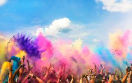 आज पहाडी जिल्लामा होलीको उल्लास, सार्वजनिक बिदा