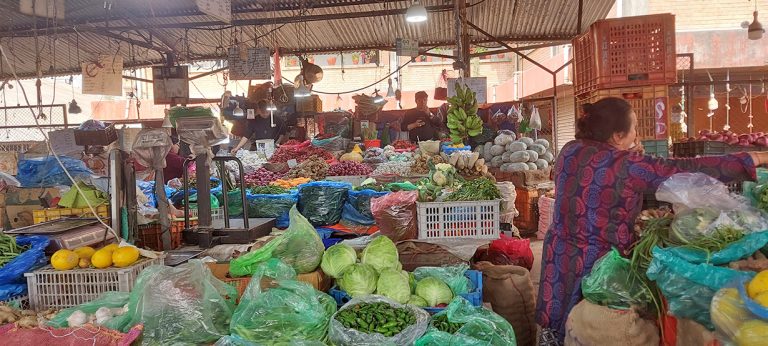 गोलभेंडा, बन्दा, च्याउ, बकुला र काँक्रोको मूल्य घट्यो