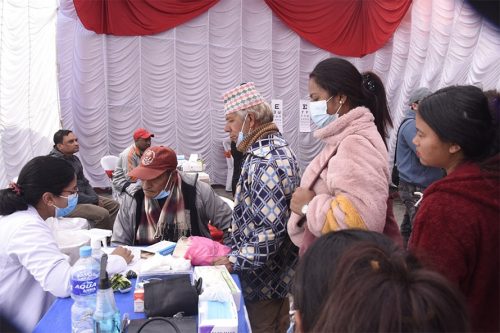 ७ महिनामा ९३ हजार बढीलाई काठमाडौं महानगरको स्वास्थ्य सेवा