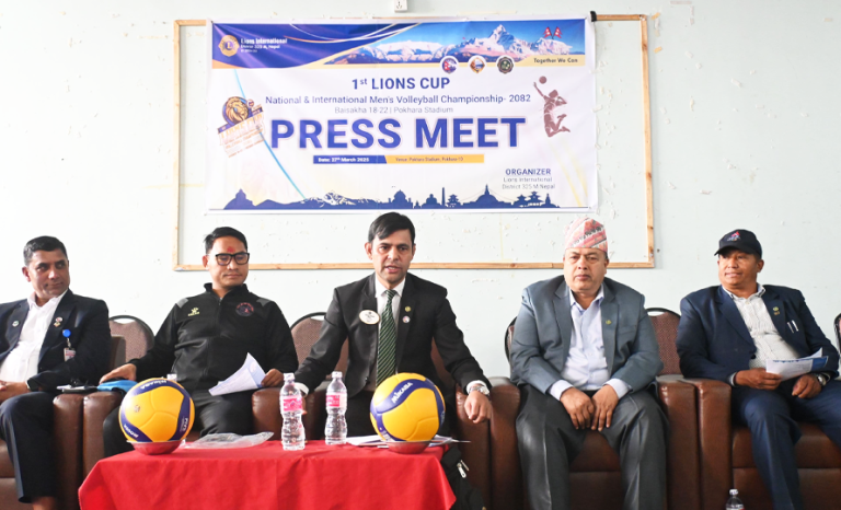 पोखरामा अन्तर्राष्ट्रिय स्तरको पुरुष भलिबल प्रतियोगिता हुने