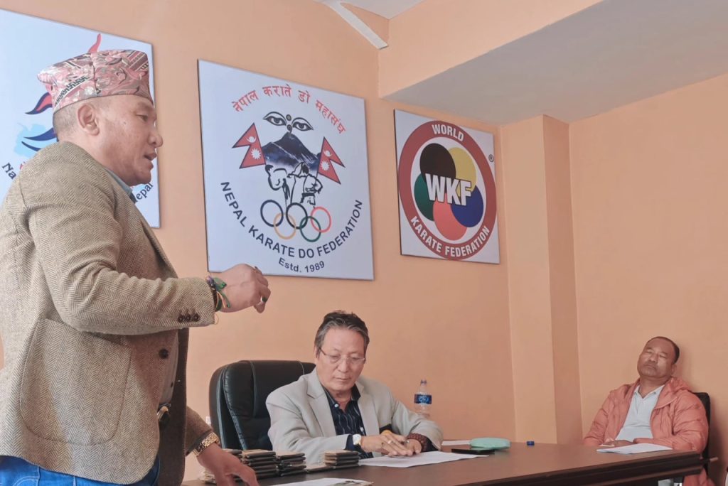 नेपाल कराते महासंघको साधारण सभा चैत ९ मा हुने