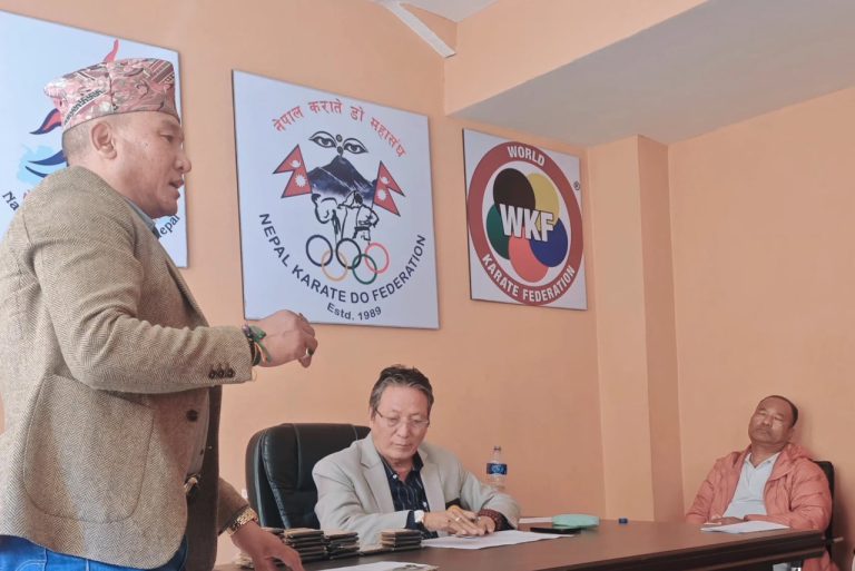 नेपाल कराते महासंघको साधारण सभा चैत ९ मा हुने