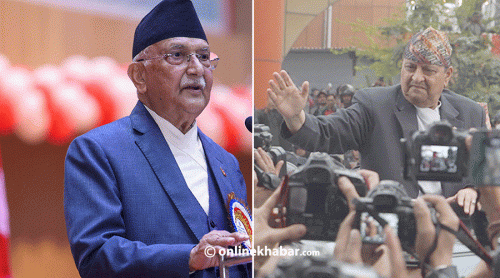 प्रधानमन्त्री ओलीले पूर्वराजालाई भने– राजनीतिमा आउने भए ‘यू आर वेलकम’