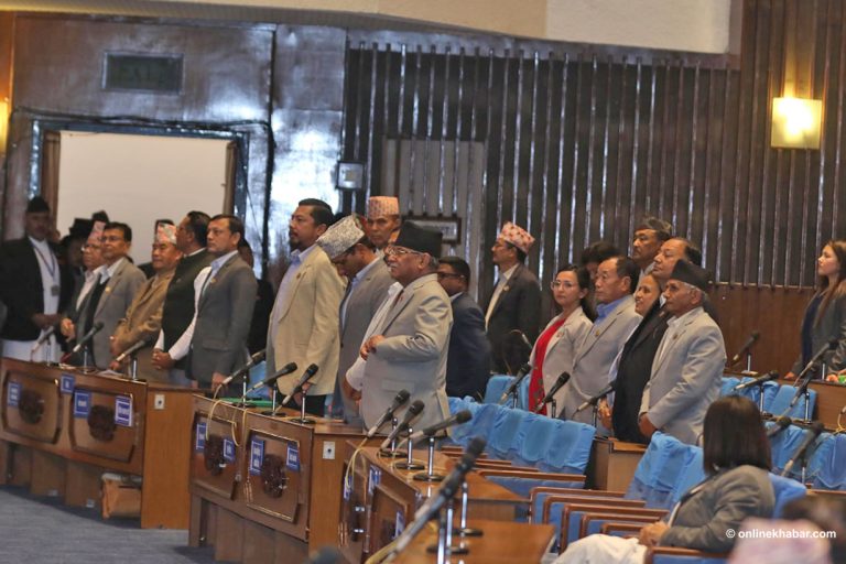 विपक्षी दलले आजको संसद पनि अवरोध गर्ने