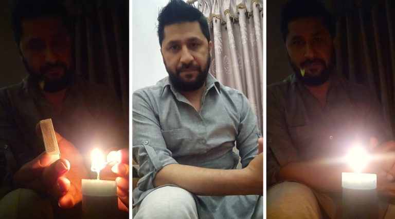 मैनबत्ति बालेर रविले गरे कुलमान हटाउने निर्णयको सांकेतिक विरोध