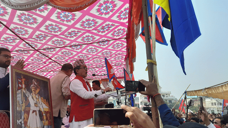 चुनाव लड्न राजा आउनु पर्दैन, हामी नै काफी छौं : राप्रपा अध्यक्ष