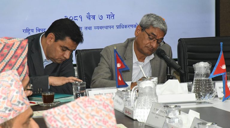 बाढीपहिरोबाट भएको क्षति विवरण संकलन कार्य आगामी सातादेखि सुरु हुन्छ : गृहमन्त्री