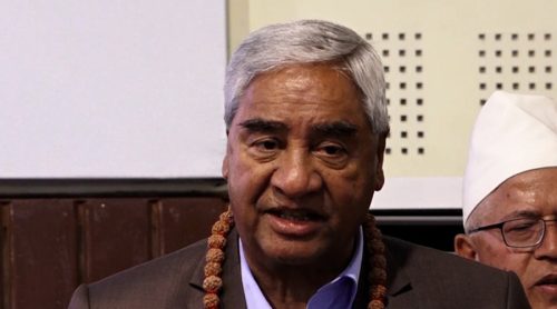गणतन्त्रात्मक शासन प्रणालीबाट मात्रै समृद्धि हासिल गर्न सकिन्छ : सभापति देउवा