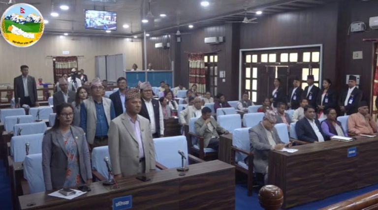 प्रतिपक्षीको अवरोधपछि सुदूरपश्चिम प्रदेश सभा बैठक स्थगित